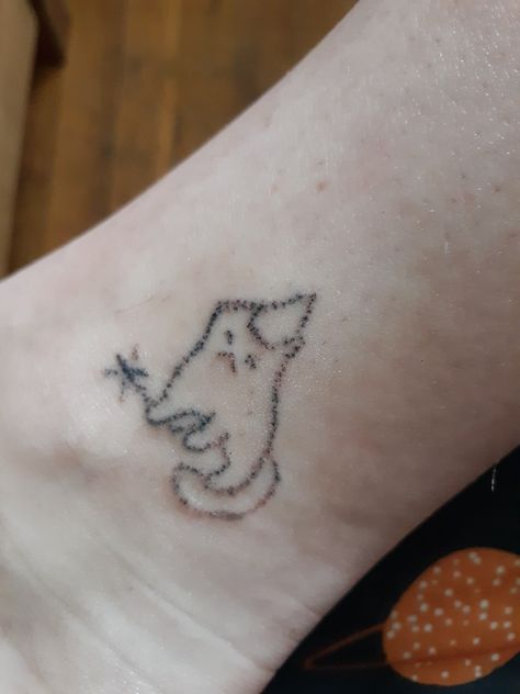 Cat Stick And Poke, Stick N Poke Tattoos, Tatted Men, Wizard Cat, Stick N Poke, Stick N Poke Tattoo, Poke Tattoo, Stick And Poke, Infinity Tattoo