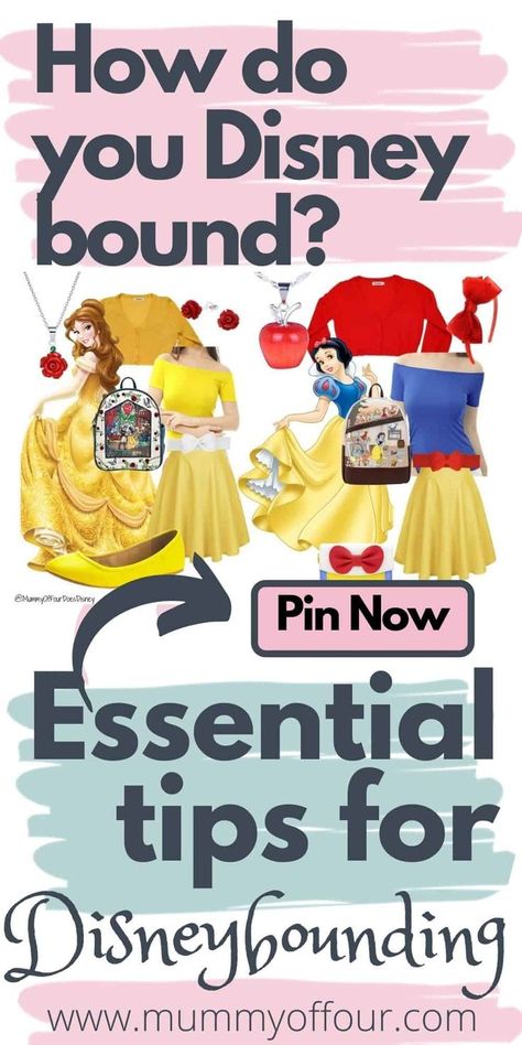 Want to try Disneybounding but don’t know where to start? Or maybe you have Disneybounded before and are looking for some more inspiration and ideas? ... Read More Princess Bounding Inspired Outfits, Disneybound Outfits Princess, Disneybound Outfits Summer, Disney Bound Outfits Casual, Disney Princess Outfits, Disney Themed Outfits, Disney Bounding, Disney Bound Outfits, Busy Mum