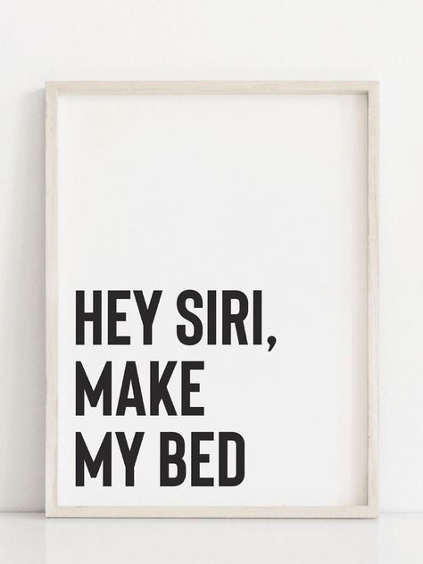 Bedroom Printables, Bedroom Decor Teen, Marquee Signage, Bed Quotes, College Bedroom Decor, Funny Bedroom, Bedroom Paint Colors Master, Dorm Room Posters, Dorm Room Wall Decor