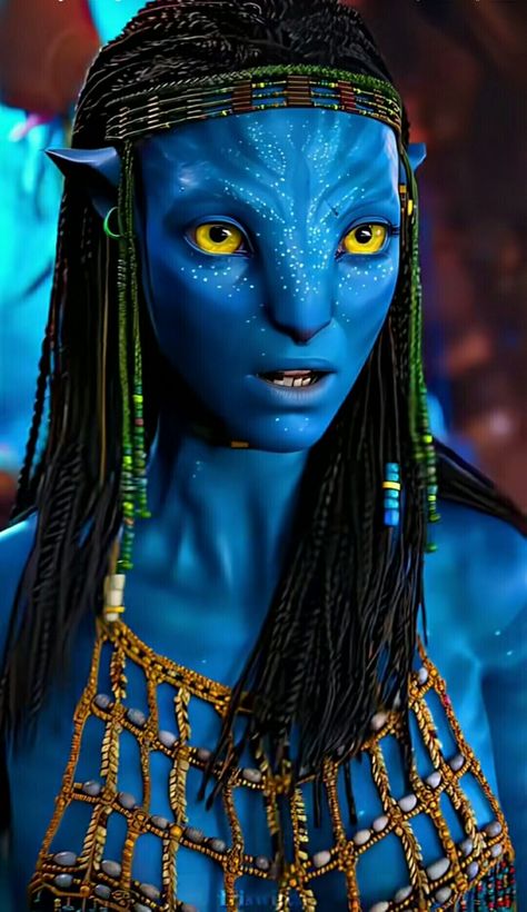 Zoe Saldana Avatar, Draw Avatar, Avatar Cameron, Avatar Halloween, Avatar 2 Movie, Avatar James Cameron, Black God, Avatar Picture, Avatar Fan Art