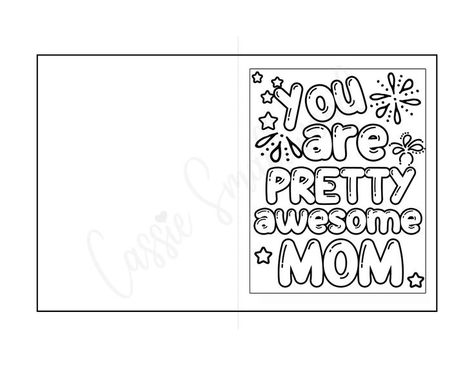 free printable Mother's Day card coloring sheets Mothers Day Cards Printable Free, Free Printable Mothers Day Coloring Cards, Mothers Day Card Template Free Printable, Mothers Day Printable Card, Free Mothers Day Cards Printables, Mothers Day Crafts Easy, Mother’s Day Coloring Pages, Mothers Day Cards Templates, Mothers Day Printables Free Templates