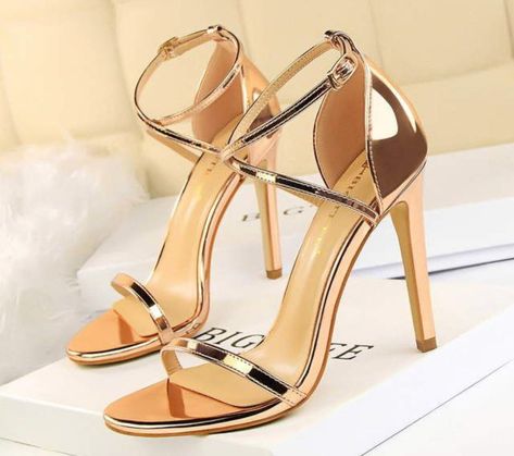 Fairy High Heels, Sandal Hak Tinggi, Party Shoes Women, Hak Tinggi, Strap High Heels, Basic Heels, Gorgeous Heels, Women Heels, Classy Shoes