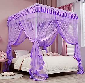 Girls Canopy, Girls Bed Canopy, Bed Drapes, Bed Net, Girls Bed, Canopy Bed Curtains, Style Bedding, Princess Bed, Bed Canopy