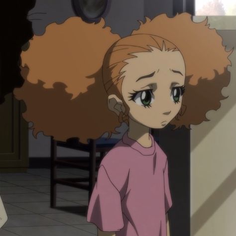 Jasmine Dubois, Boondocks Girl, Jasmine Boondocks, Cartoon Characters With Curly Hair, Jazmine Boondocks, Boondocks Painting, Boondocks Characters, Character Paintings, Jazmine Dubois