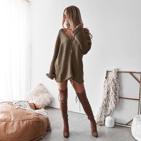 Kirsty Fleming, Over Knee Boot, Knee Boots, Sweater Dress, Boots