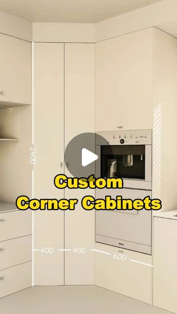 Max Alead on Instagram: "Custom corner cabinets #home #homedecro #interiosdesign #interiors #architeture #cabinetfactory #cabinetmaker #aleadhome #diy #love #art" Ideas For Corner Kitchen Cabinets, Corner Ideas For Kitchen Cabinets, Tiny Corner Kitchen Ideas, Corner Upper Kitchen Cabinet, Kitchen Cabinet Corner Ideas, Bottom Corner Kitchen Cabinet Ideas, Corner Kitchen Ideas, Kitchen Cabinet Corner, Built In Corner Cabinet