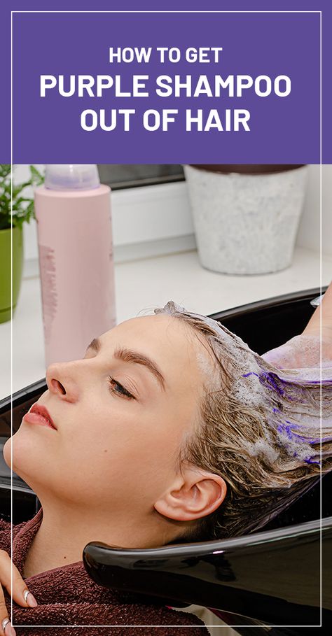 How To Get The Purple Shampoo Out Of Your Hair Purple Shampoo Toner, Purple Toner, Brassy Blonde Hair, Toner For Blonde Hair, Purple Shampoo For Blondes, Best Purple Shampoo, Purple Conditioner, Shampoo For Gray Hair, Brassy Blonde