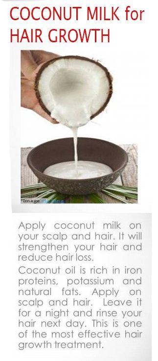 Coconut Milk for Hair Growth #natural #coconutmilk #hair Coconut Milk Hair, Coconut Milk For Hair, Milk Hair, Protein Hair Mask, Protein Hair, Coconut Oil Hair Growth, Coconut Oil Hair Mask, Hair Care Growth, Hair Growth Shampoo