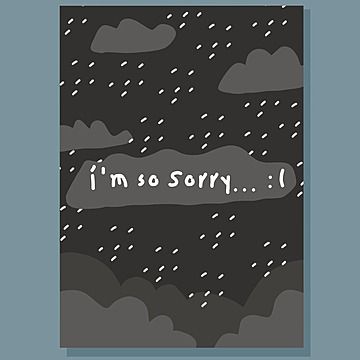 template,design,sorry,apology,pardon,background,greeting,postcard,card,rainy Sorry Apology, Business Postcards, Wedding Postcard, Spa Business, Postcard Template, Making Greeting Cards, Dental Services, Templates Downloads, Template Download