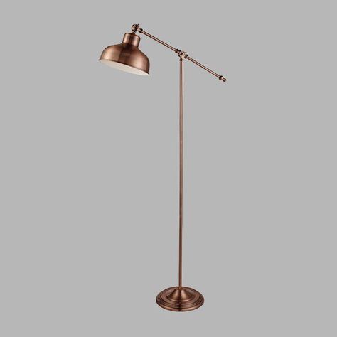 Amazing Living Rom Corner Sofa Bulb Lamp Designs | Trending Corner Sofa Lamp | Home Decorating Ideas Nursery Floor Lamp, Floor Lamps Uk, Lamp Nursery, Brushed Copper, Floor Lamps Living Room, Arched Floor Lamp, Reading Lamp Floor, Adjustable Floor Lamp, Task Floor Lamp