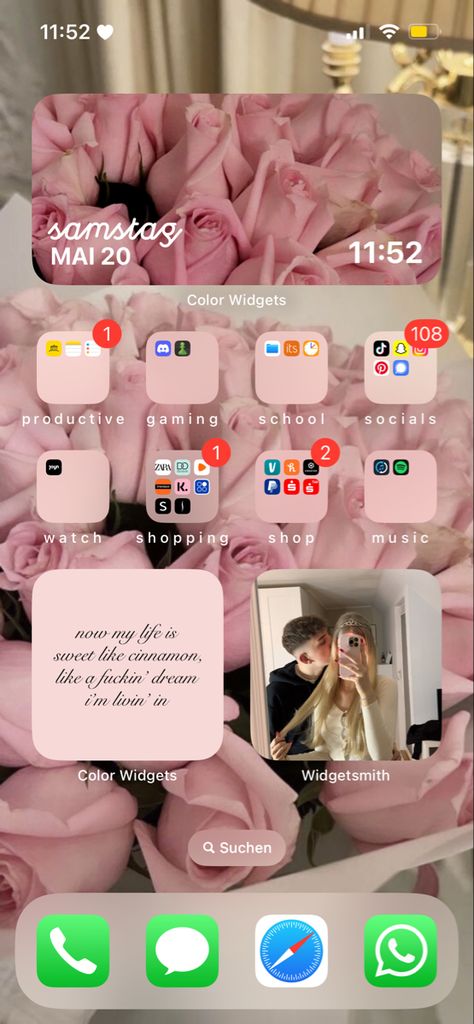 wallpaper ideas, couple ideas, girly wallpaper, flower wallpaper, pink wallpaper Wallpaper Ideas Couple, Iphone Organization Homescreen, Flower Wallpaper Pink, Ipad Inspo, Pink Wallpaper Ipad, Ios Aesthetic, Girly Wallpaper, Appreciate Life Quotes, Iphone Theme