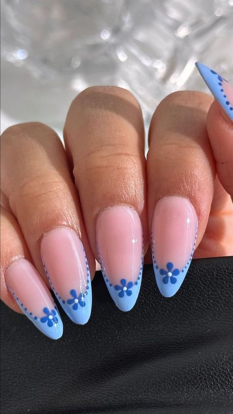 College Nails, Summer Nails 2024, Cute Simple Nails, Simple Gel Nails, Summery Nails, Casual Nails, Her Nails, Almond Acrylic Nails, Vacation Nails