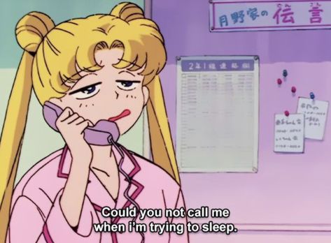 sailor moon Always Tired, Me When, Sailor Moon, Call Me, The Wall, A Woman, Sleep, Moon, Writing