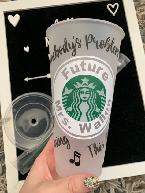 Morgan Wallen Starbucks Cup, Morgan Wallen Gift Ideas, Morgan Wallen Themed Birthday Party, Morgan Wallen Vinyl, Morgan Wallen Birthday Party, Starbucks Cup Gift, Music Obsession, 10 Birthday, Bday Gifts