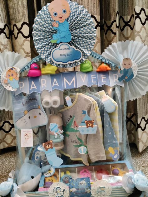 Baby Shower Tray Decoration, Kids Hamper, Baby Gift Packs, Baby Shower Hamper, Baby Boy Hamper, Newborn Gift Basket, Wedding Gift Hampers, Handmade Candles Diy, Ice Candle