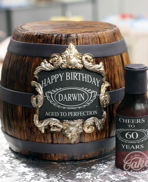 Blog Barrel Birthday Cake, Wine Theme Cakes, Whiskey Barrel Cake, Birthday Cake Beer, 40th Birthday Cakes For Men, 50th Birthday Cakes For Men, Wedding Cake Tasting, Best Wedding Cakes, Barrel Cake