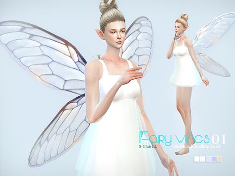 S-Club LL ts4 Fairy wings 01 Sims Packs, Sims 4 Cc Shoes, Sims 4 Cc Makeup, Sims 4 Cc Skin, Sims Games, Sims 4 Update, Sims 4 Cc Packs, Sims 4 Mods Clothes, Sims 1