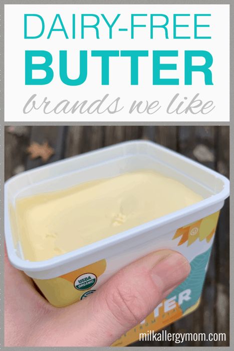 Dairy Free Butter Recipe, Dairy Free Butter, Milk Allergy Mom, Dairy Free Cooking, Non Dairy Butter, Butter Brands, Butter Substitute, Dairy Allergy, Lactose Free Recipes