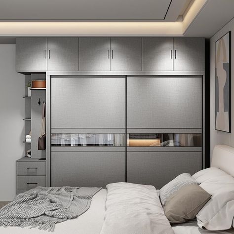 What is Included Color: Grey Style: Modern Product Type: Wardrobe Armoire Size: 47"L x 24"W x 83"H 55"L x 24"W x 83"H 63"L x 24"W x 83"H 71"L x 24"W x 83"H Height: >80" Material: Wood Wood Tone: Gray Wood Purposeful Distressing Type: No Distressing Design: Armoires & Wardrobes Armories & Top Cabinet Armoires & Sideboard Weights & Dimensions Overall Length - Side to Side: 47" (120 cm) 55" (140 cm) 63" (160 cm) 71" (180 cm) Overall Width - Front to Back: 23.5" (60 cm) Overall He Grey Wardrobe Bedroom, Aesthetic Wardrobe Closet, Colour Wardrobe, Grey Cupboards, Kitchen Wardrobe Design, Grey Wardrobe, Gray Colour, Wooden Closet, Armoires & Wardrobes