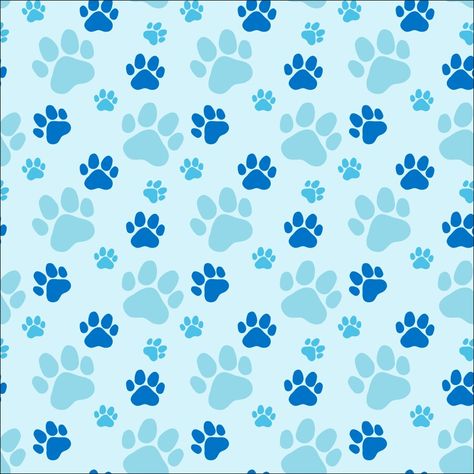 Blue Paw Print Background, Paw Patrol Wallpaper Backgrounds, Paw Patrol Background, Paw Patrol Pattern, Paws Wallpaper, Paw Patrol Wallpaper, Paw Print Background, Paw Background, Blue's Clues Birthday Party