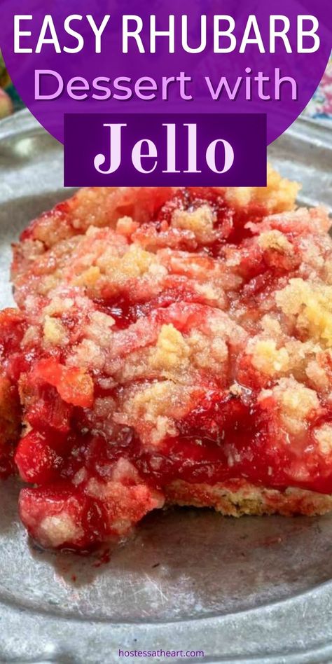 Swirled Rhubarb Bars, Rhubarb Dream Bars Taste Of Home, Strawberry Rhubarb Recipes Easy, Rhubarb Jello Salad Recipes, Rhubarb Jelly Recipes With Jello, Magic Rhubarb Pudding Cake, Rhubarb Cake With Cake Mix Recipe Marshmallows, Rubarb Deserts Crisp, Rhubarb Fluff Dessert