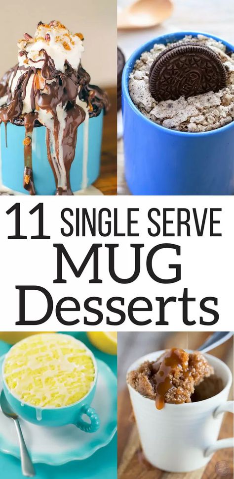 Best Chocolate Mug Cake – Single Serve Mug Desserts Mug Desserts, Mug Dessert Recipes, Simple Sweets, Microwave Mug Recipes, Jar Desserts, Easy Mug Cake, Vanilla Mug Cakes, Baking Treats, Chuck Steak