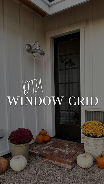 Christina | DIY Homestead & Garden Mama on Instagram: "Please stop using electrical tape for so many reasons. 🤯😘 Make DIY window grids with wood & paint. This is a beginner friendly home upgrade you can do on a budget. Only a few tools needed listed. Follow for our DIY home projects 🔨 👇🏻💕 #budgetfriendlydiy #budgetfriendlydecor #window #windowgrids #diywindow #diyblackwindows #diyduo #diydupe #diydupes #highend #interiordesign #ibuiltthat #marriagegoals #diyhumor #renovation #reno #easydiy Diy Window Grids, Window Grids, Diy Home Projects, Exterior Inspiration, Homestead Gardens, Wood Paint, Black Windows, Budget Friendly Decor, Diy Window