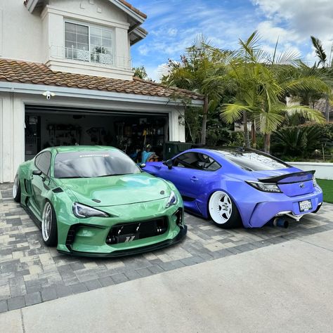 Same same but different. ♻️ #cars #jdm #stance #camber #subaru #brz #frs #gt86 | Instagram Cambered Cars, Subaru Brz Custom, Brz Subaru, Different Cars, Jdm Stance, Same Same But Different, Car Builds, Cars Jdm, Dream Whip