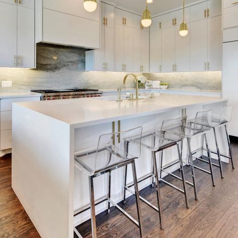 vapor acrylic bar stools | CB2 Clear Bar Stools Kitchen Island, Acrylic Barstools In Kitchen, Acrylic Bar Stools Kitchen Islands, Clear Counter Stools, Clear Bar Stools Kitchen, Apartment Bar Stool Ideas, Stools For White Kitchen Island, White Bar Stools Kitchen Island, Apartment Bar Stools