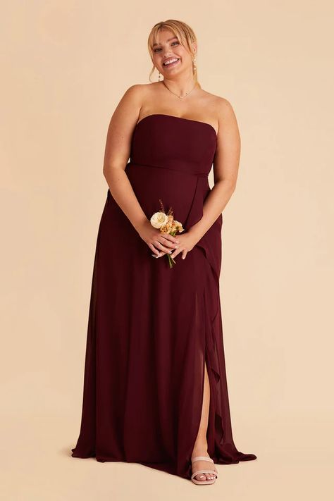 Burgundy Bridesmaid Dresses | Maroon Dresses | BIRDY GREY Berry Bridesmaid Dresses, Ruffle Bridesmaid Dress, Burgundy Chiffon Bridesmaid Dresses, Ruffles Bridesmaid Dresses, Bridesmaid Dress Chiffon, Apricot Dress, Orange Bridesmaid, Orange Bridesmaid Dresses, Convertible Bridesmaid Dress