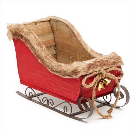 Santa Sleigh Home Decoration, Table Top Christmas Decor (12.2 x 8.5 x 6.5 Inches) Christmas Decor For Table, Sleigh Christmas Decor, Ornament Arrangement, Christmas Sleigh Decorations, Holiday Flower Arrangements, Decor For Table, One Horse Open Sleigh, Holiday Table Centerpieces, Christmas Sled