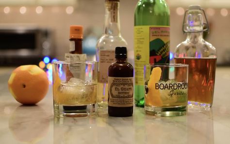 Oaxacan Old Fashioned Whisky Cocktails, Old Fashion, Cocktail Recipe, Cocktail Recipes, Craft Beer, Happy Hour, Whiskey Bottle, Vodka Bottle, Old Fashioned