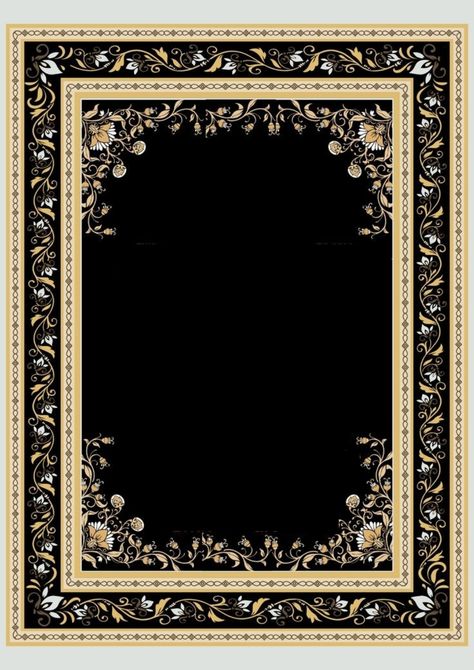 Nikkah Frame Border, Nikha Nama Frame Design, Nikkah Template Blank Design, Arabic Calligraphy Border Designs, Nikha Nama Frame, Calligraphy Borders Frames, Savethedate Background, Frame Border Design Aesthetic, Nikah Certificate