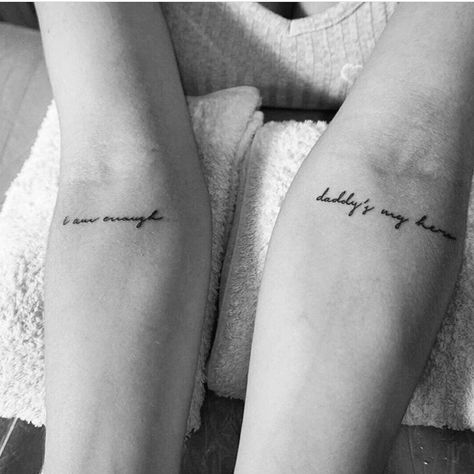 #dad #daddy #tattoo #hero Couple Tats, Mom Dad Tattoo, Couple Tat, Hero Tattoo, Tattoos Inspiration, Dad Tattoos, Body Is A Temple, Sister Tattoos