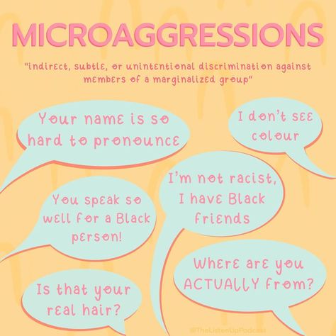 Microaggressions Quotes, Microaggressions At Work, Micro Aggression, Equality Diversity And Inclusion, Youth Work, Diversity Inclusion, Equality And Diversity, Work Train, Restorative Justice