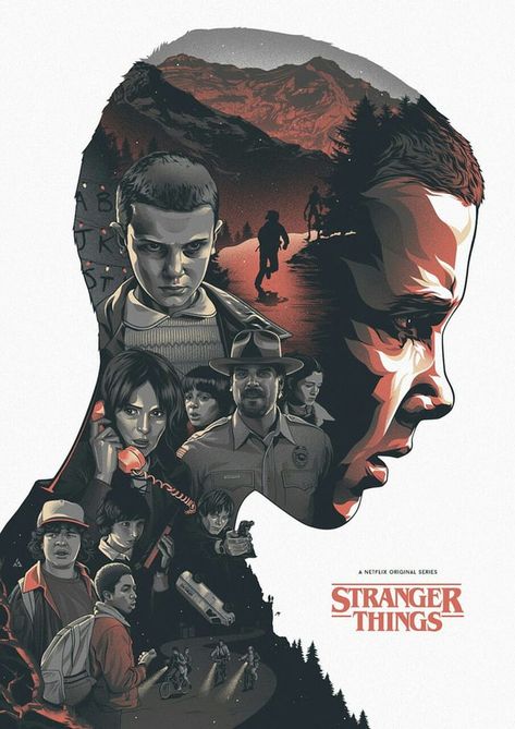 Poster Stranger Things, Netflix Stranger Things, Stranger Things Tshirt, Stranger Things Poster, Stranger Things 2, Stranger Things Art, Stranger Things Tv, Workshop Organization, Eleven Stranger Things