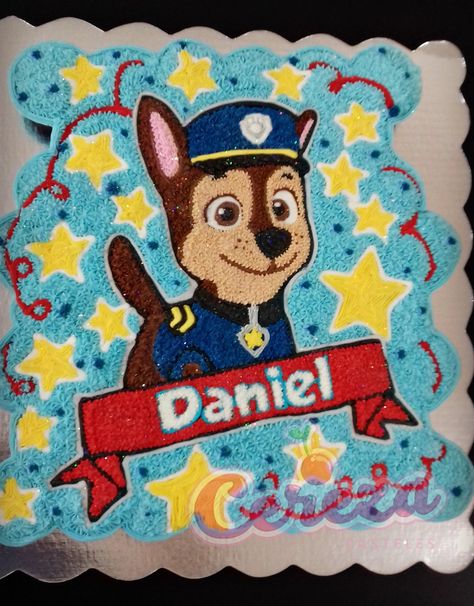 Chase Paw Patrol cupcake cake Paw Patrol Cupcake Cake, Chase Paw Patrol Cake, Pull Apart Cupcake, Paw Patrol Cupcakes, Police Birthday Party, Cartoon Birthday Cake, Paw Patrol Birthday Cake, Pull Apart Cupcake Cake, Police Birthday