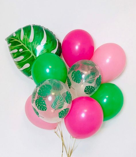 Pink Safari Party, Girl Safari Party, Safari Balloons, Pink Dinosaur Party, Girl Dinosaur Party, Safari Balloon, Jungle Balloons, Pink Safari, Dino Theme