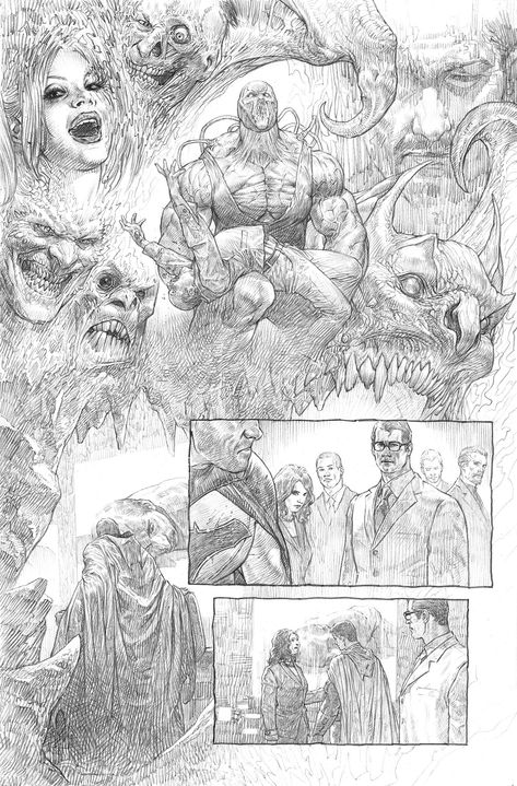 Ricardo Federici Art, Ricardo Federici, Riccardo Federici, Jason Fabok, Comics Ideas, Batman Metal, Draw Comics, Comic Book Layout, Western Comics