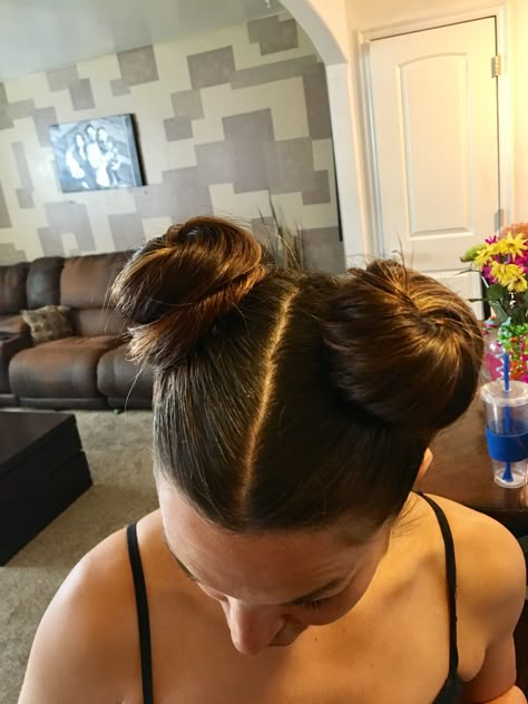 Bohemian Hair Styles, Star Wars Hair, Pigtail Buns, Pingu Pingu, Princess Hairstyle, Kim Hair, Double Buns, Bohemian Hair, Perfect Bun