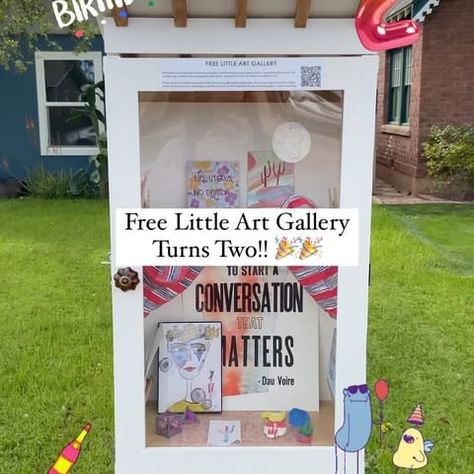 Free Little Art Gallery ☀️ Phoenix AZ (@freelittleartgalleryphx) • Instagram photos and videos Little Free Art Gallery, Art Gallery Ideas, Classroom Parent, Mini Art Gallery, Gallery Ideas, Library Art, Little Library, Free Library, Phoenix Az