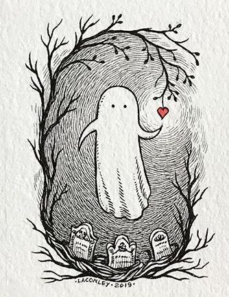 Haunted Drawing Ideas, Ghost Sketch Dark, Ghost Aesthetic Drawing, Spooky Art Drawing, Paintings Halloween, Halloween Art Drawing, Art Print Quotes, Ghost Artwork, Drawing Art Supplies