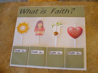 Primary Singing Ideas: Faith Lds Object Lessons, Primary Singing Time Ideas, Lds Primary Chorister Ideas, What Is Faith, Songs Ideas, Faith Poster, Singing Time Ideas, Lds Primary Singing Time, Primary Chorister