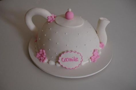 Teapot Cakes, Tea Pot Cake, Pot Cake, Teapot Cake, Pot Cakes, Tea Cup Cake, Cake Tips, Special Birthday Cakes, Fairy Tea Parties