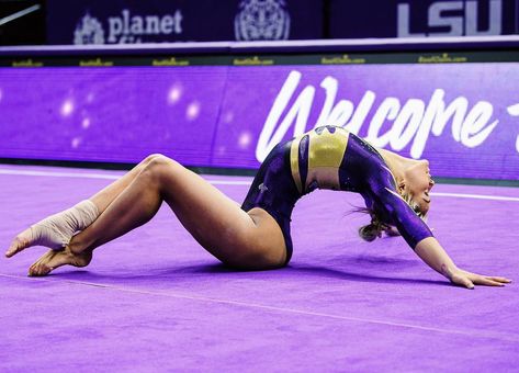 Gym 101, Lsu Gymnastics, Alina Kabaeva, Olivia Dunne, Gymnastics Floor, Gymnastics Competition, Gymnastics Gym, Gymnastics Poses, Gymnastics Photos