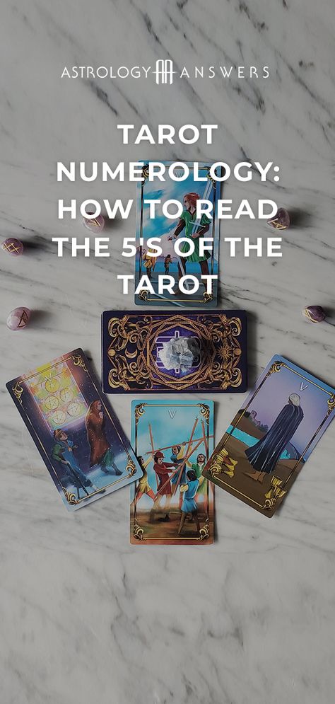 Curious about the numbered Tarot card meanings? Learn about Tarot numerology and the significance of all the 5's in the Tarot in today's article. #tarot #numerology #fivesoftarot #tarotcards #tarotmeanings #tarotdecks Tarot Numerology, Card Meanings, Relationship Compatibility, Tarot Tips, Tarot Meanings, Tarot Astrology, Number Meanings, Tarot Learning, Tarot Card Meanings