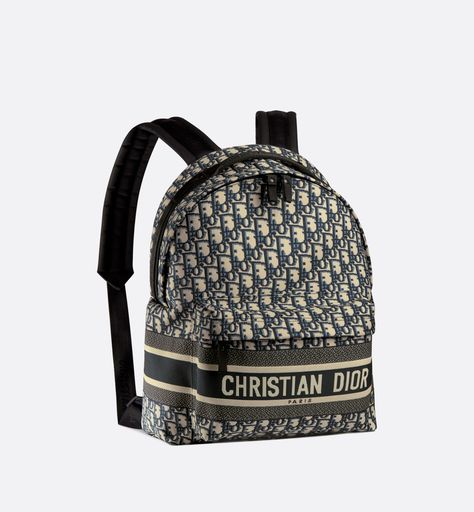 Christian Dior Backpack, Dior Backpack, Blue Dior, House Elements, Christian Dior Logo, Christian Dior Paris, Dior Star, Dior Paris, Dior Oblique