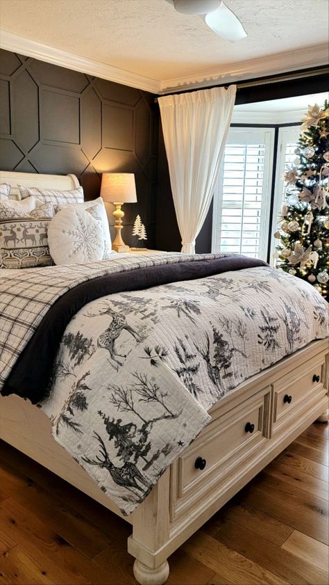 Levtex Home Villa Lugano Sleigh … curated on LTK Master Suite Addition, Halloween Frame, Halloween Frames, Sleigh Bed, Farmhouse Bedding, Sleigh Beds, Black Circle, White Farmhouse, Frame Tv Art