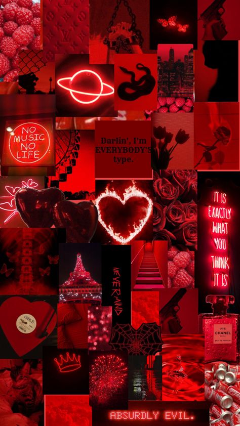 Red Neon Wallpaper, Red Theme Aesthetic, Lowkey Aesthetic, Cute Images For Wallpaper, Red And Black Wallpaper, Dark Red Wallpaper, Red Theme, Rose Gold Wallpaper, Red Neon