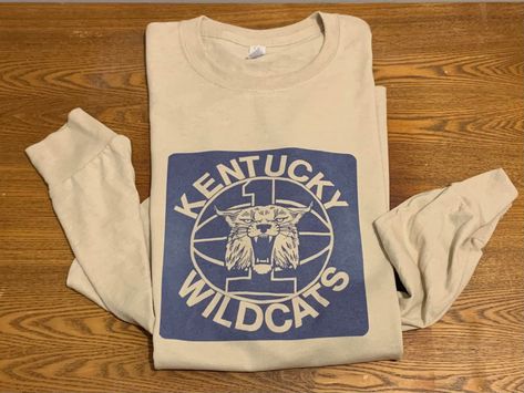 Long Sleeve Kentucky Wildcats t shirt, sublimated, 50/50 cotton polyester Cats Clothes, Kentucky Wildcats Wallpaper, Kentucky Wildcats Svg, Kentucky Shirts, Kentucky Wildcats Shirt, Kentucky Wildcats Football, Uk Basketball Kentucky Wildcats, Uk Wildcats, Kentucky Basketball